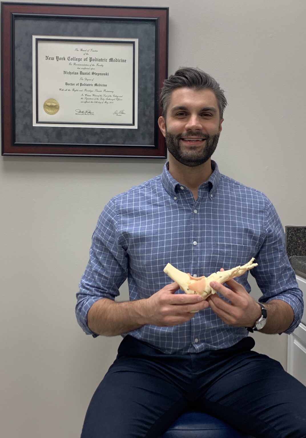 Dr. Nicholas Stepnoski. DPM Dr. Cynthia Sink